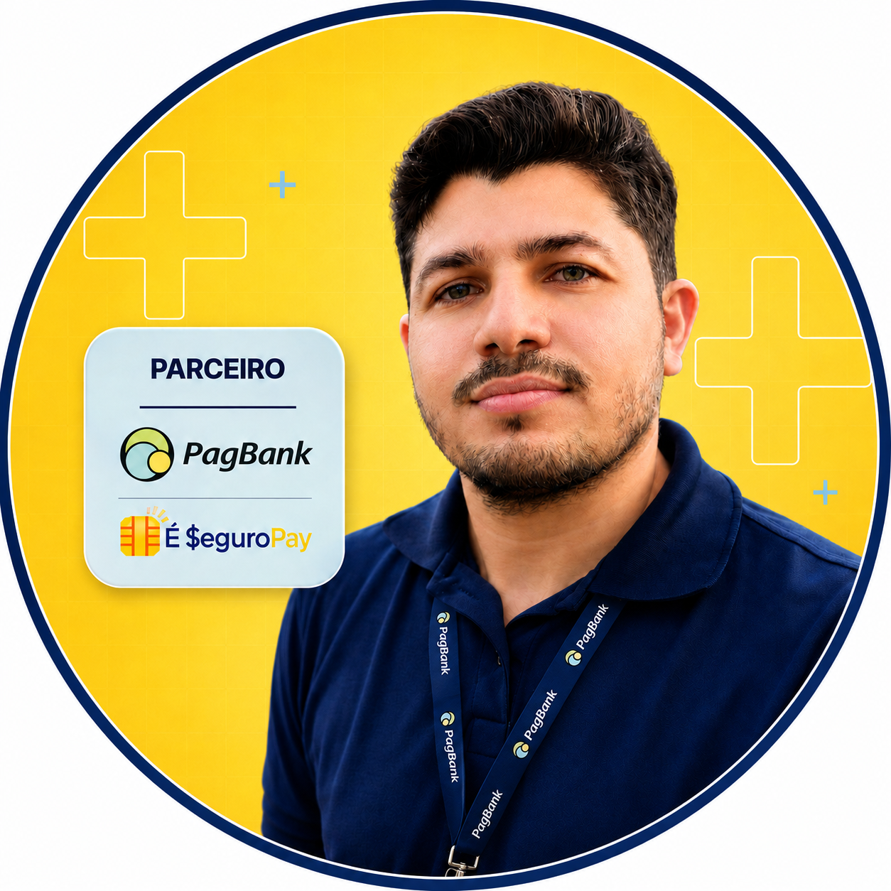 Foto de Bruno Santos, consultor É Seguro Pay